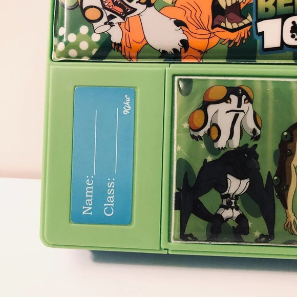 Ben 10 Pencil Case  Box Multi Functional Magnetic Closure - Picture 9 of 16